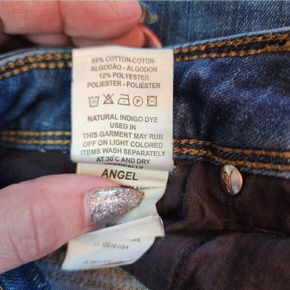 DL 1961 Angel Midrise Skinny Ankle Jean Size: 26 - Picture 4 of 4